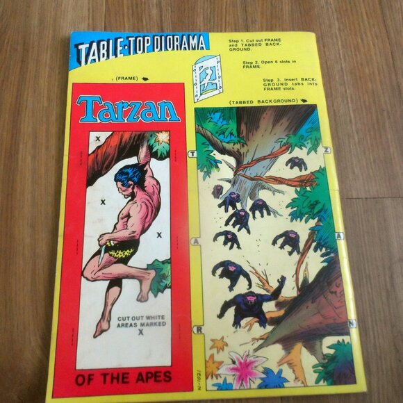 1974 The Return of Tarzan Limited Collectors' Edition Large Comic Book (36cm X 2 - Picture 2 of 2
